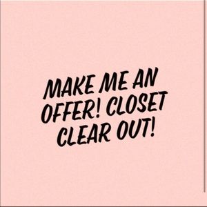 Closet Clear Out!